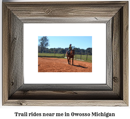 trail rides near me in Owosso, Michigan